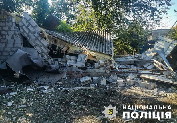 Поліція показала наслідки обстрілів у Запорізькій області за добу -|| фото: zp.npu.gov.ua