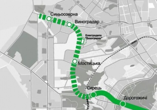 Стало відомо, коли відновиться будівництво метро на Виноградарі. || Фото: tvoemisto.tv