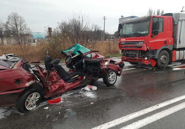 В полиции прокомментировали смертельное ДТП в Запорожском районе. || Фото: zp.npu.gov.ua