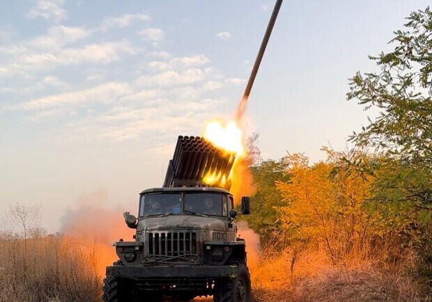 Карта боевых действий в Украине на 22 ноября. || Фото: GeneralStaff.ua 