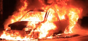 В Мелитополе партизаны подорвали автомобиль с кадыровцами