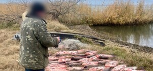 Выловил рыбы на 300 тысяч гривен: в Одесской области задержали браконьера