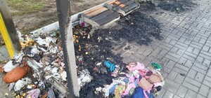 В Днепре сгорел мемориал памяти погибшим в доме на Победе: что говорит полиция