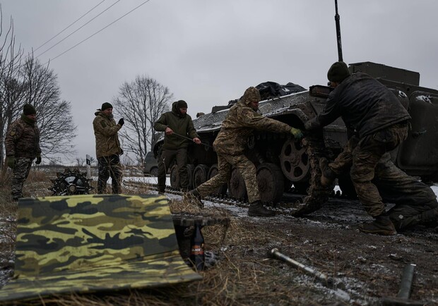 Карта бойових дій в Україні 12 грудня. || Фото: facebook.com/GeneralStaff.ua