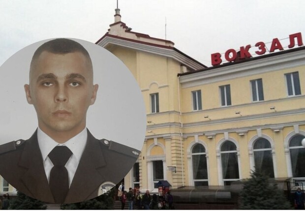 Росіяни вдарили по вокзалу у Херсоні, де стояв евакуаційний поїзд - колаж: Vgorode, || фото: facebook.com/gupolice.kr