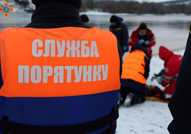 В Запорожье в реке Днепр утонула женщина. || Фото: zp.dsns.gov.ua