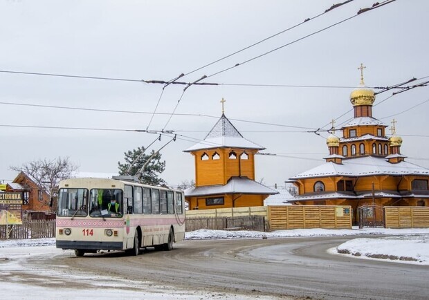 В горсовете рассказали, какие троллейбусы будут ходить 12 января в Запорожье. || Фото: transphoto.org