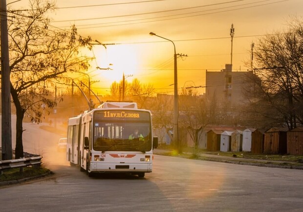 В Запорожье приостановлена работа некоторых троллейбусных маршрутов. || Фото: stransphoto.org