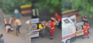 На Королева мужчина порезал жену и восьмилетнего ребенка, а после выпрыгнул с балкона (обновлено)