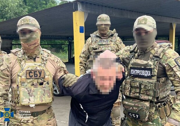 В Запорожье задержан агент ФСБ, который готовил теракты против военнослужащих ТЦК. || Фото: ssu.gov.ua