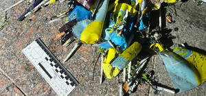 В Одессе задержали молодого человека, который поджег флажки на Европейской площади