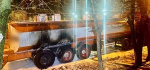 В Одессе мужчина поджег грузовик, потому что он закрывал ему пейзаж