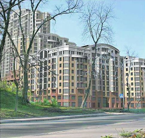 Так будет выглядеть с Парковой аллеи пристройка.
Фото www.segodnya.ua

