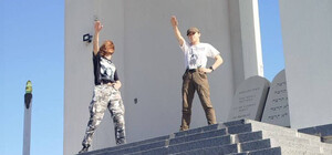 Использовали нацистскую символику: полиция расследует инцидент на мемориале Дробицкй Яр