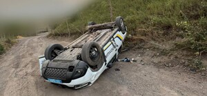 Российский FPV-дрон ударил по автомобилю с полицейскими под Харьковом