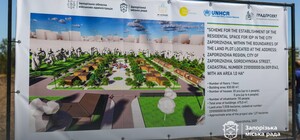 В Запорожье началось строительство жилого пространства для переселенцев