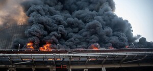 Масштабный пожар в порту Одесской области: загорелась транспортная лента