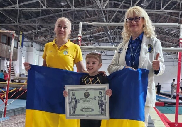 Шестирічна гімнастка з Львівщини встановила світовий рекорд