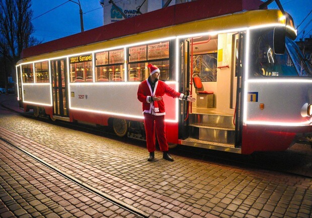 В Одесі запустять святкові трамваї та тролейбуси до Дня Святого Миколая