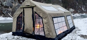 В Киеве на ВДНГ будет бесплатно работать мобильная баня для обогрева людей во время блекаутов