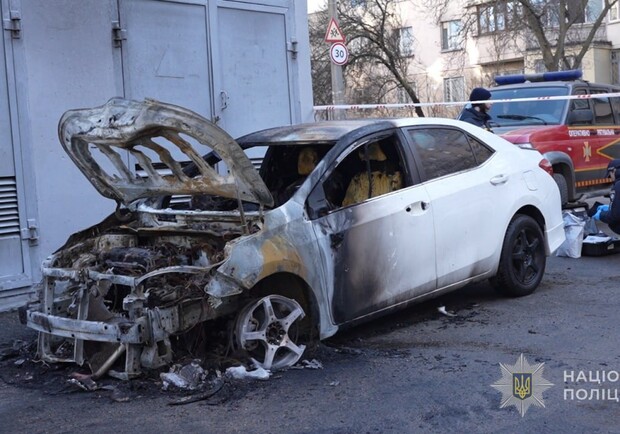 Підпалив Toyota за гроші — в Одесі затримали юнака, який виконував завдання «куратора»