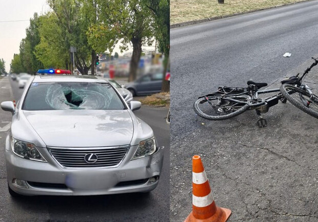 В Одесі на Семена Палія сталася ДТП за участю велосипедиста