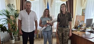 Загиблого воїна з Одещини Вадима Балтяна посмертно відзначили орденом За мужність III ступеня