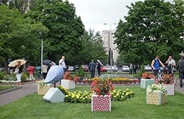 Жителям Русановки сделали подарок. Фото с сайта kiev.pravda.com.ua