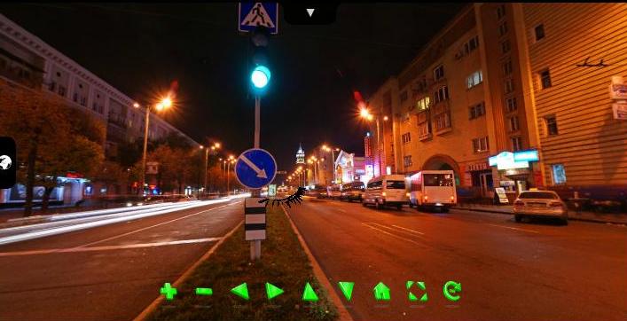 Прогуляться по Запорожью можно, сидя перед монитором. Фото karta3d.com.ua