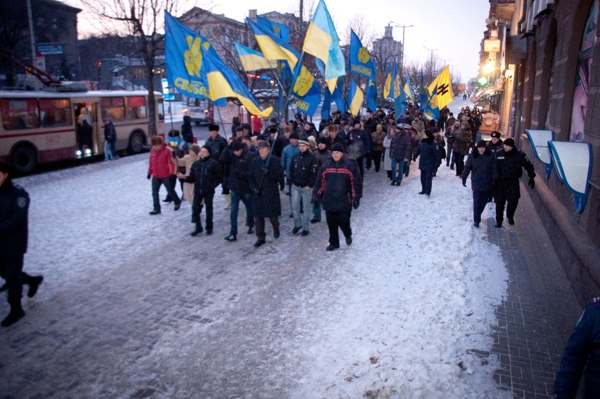 В Запорожье состоялось шествие. Фото Павла Веселкова