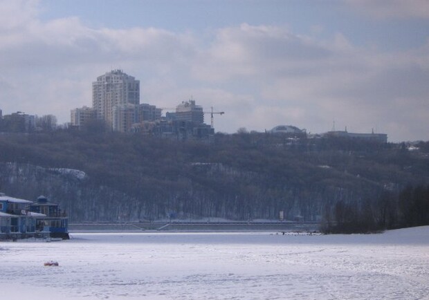 Венецианский пролив, несмотря на течение, замерз полностью. Фото flackelf.livejournal.com
