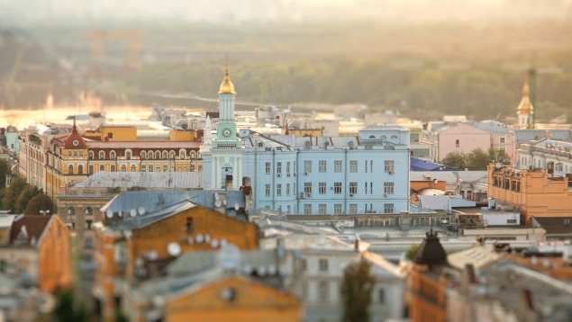 Таким красивым Киев вы еще не видели! Кадр из видео