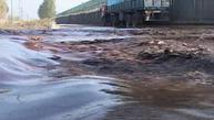 ЧП случилось во время заполнения трубы технической водой после зимы. Фото alextv.zp.ua
