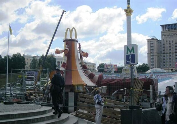 Евро столице влетело в копеечку. Фото Тамары Балаевой
