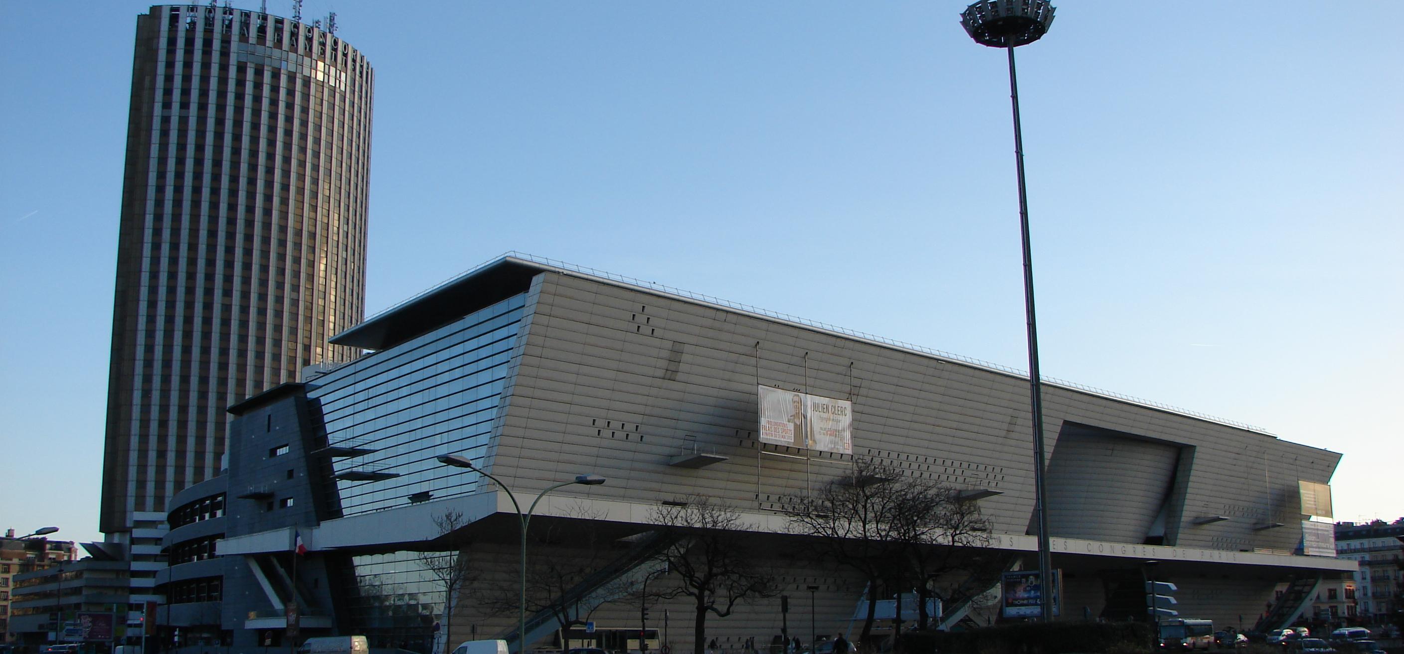 Парижский Дворец съездов | Palais des congres de Paris. Адрес Парижский  Дворец съездов | Palais des congres de Paris - 2 Place de la Porte Maillot  75017 Paris, France. Здания Парижа | Batiment Paris - Париж Vgorode.ua