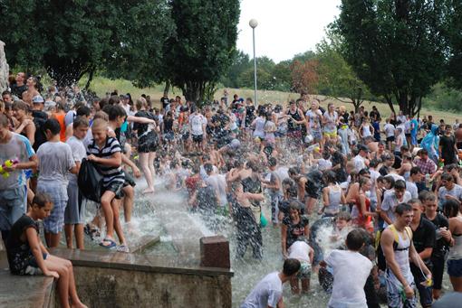 Водная битва удалась. Фото kp.ua
