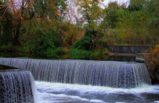Водопад в Киев. Фото: http://bunilin.livejournal.com 