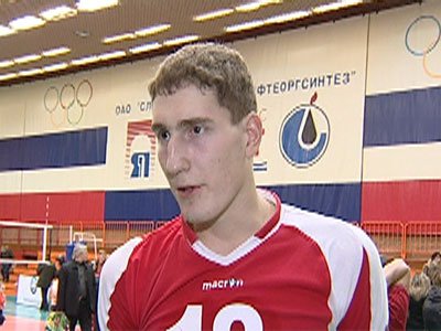 Запорожский волейболист Сергей Михайлов.
Фото www.yarsport.ru