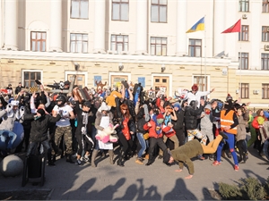 Это уже вторая попытка снять видеоролик. Фото: КП 