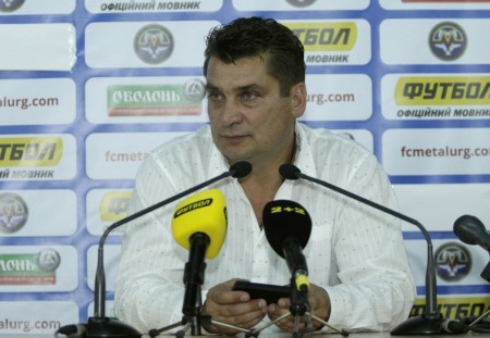 Сергей Пучков - главный тренер "Металлурга". Фото - fcmetalurg.com