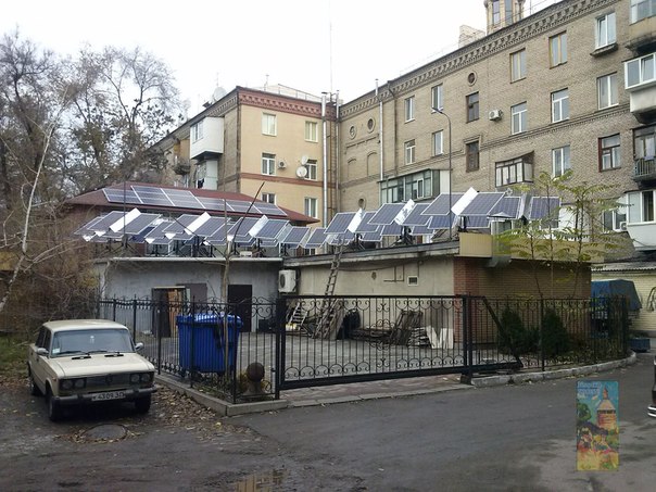 Кое-кто уже перешел на солнечные батареи. Фото: vk.com/zp_bestgroup