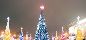 Харьковская елка попала в рейтинг самых нарядных