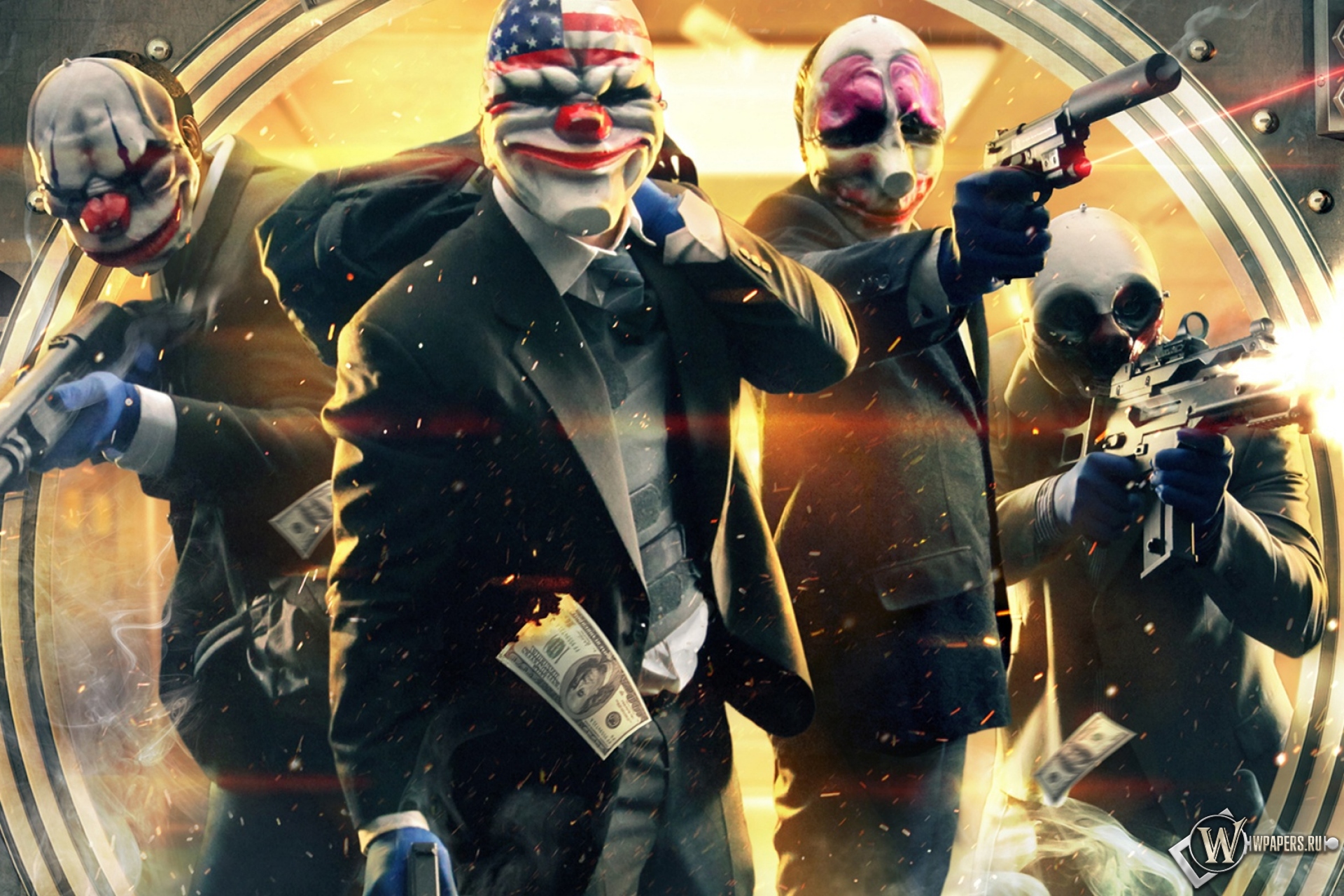 Фото из игры Payday 2