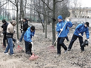 Горожан просят выйти на субботники.
Фото с сайта kp.ua