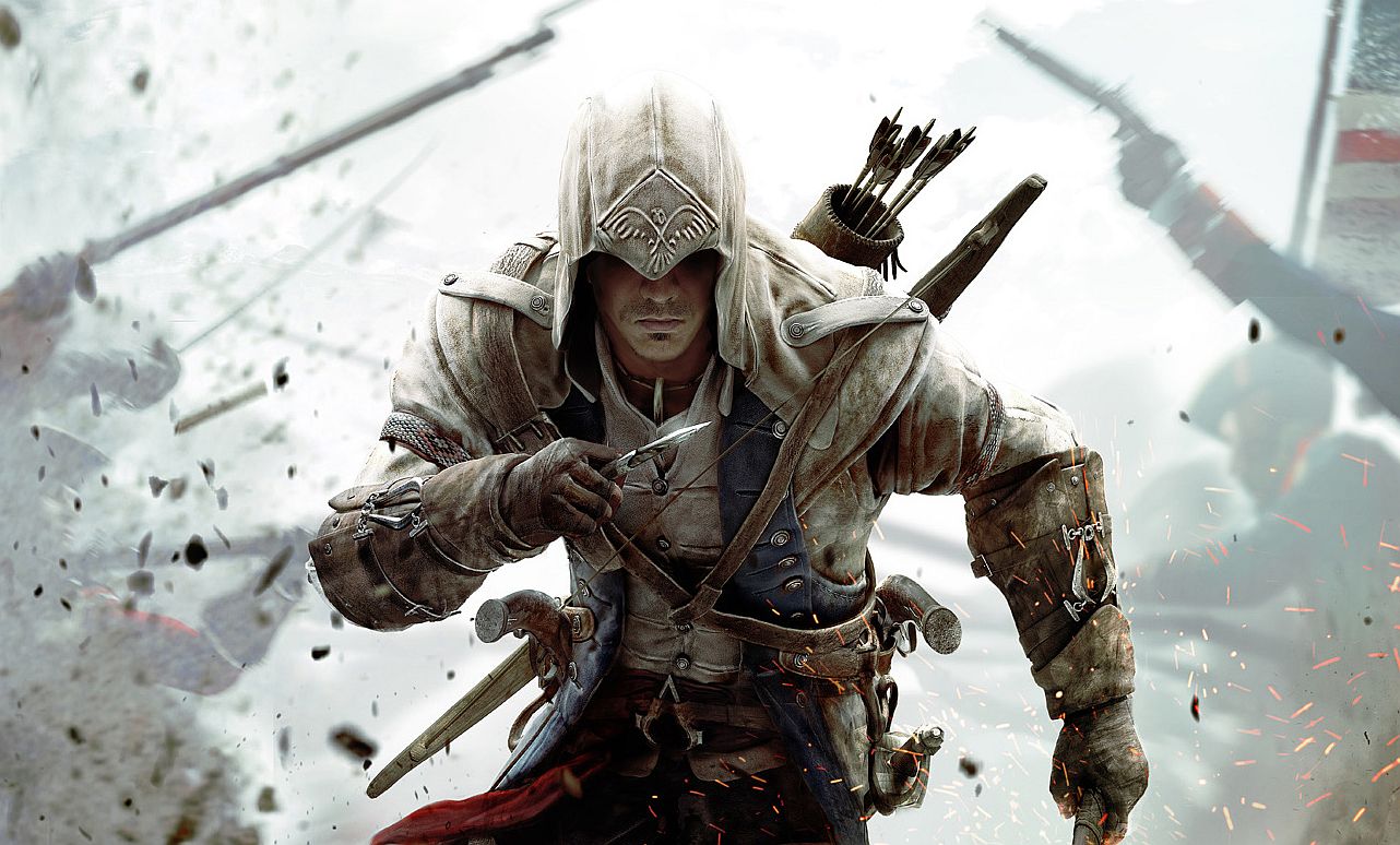 Юбисофт ассасин крид. Assassin's Creed 3 Постер. Ассасин Крид 3 игрофильм. Юбисофт ассасин 3. Smosh Assassin's Creed 3.