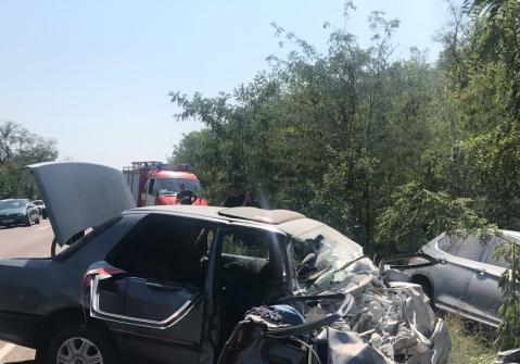 Авария под Запорожьем. Фото: "РИА Мелитополь"