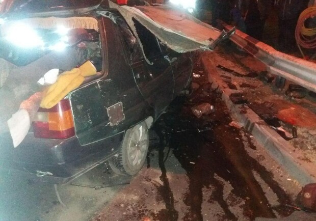 Авария на Кичкасе. фото: Нацполиция Запорожья. 