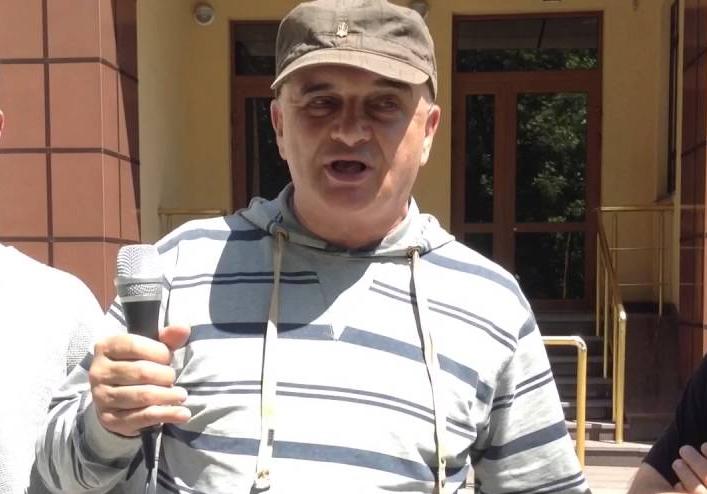 В Запорожье напали на Валерьяна Горбачева