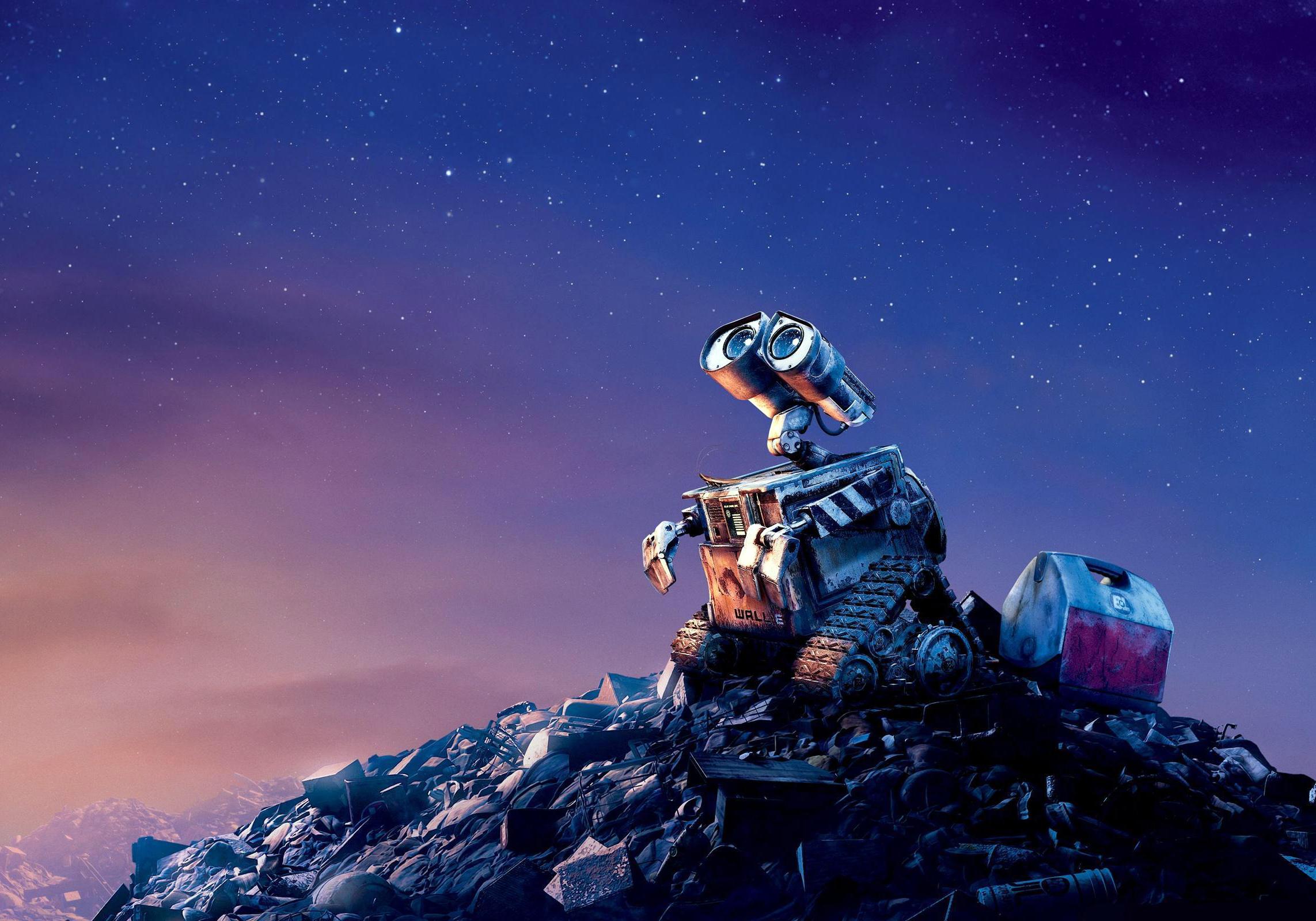 В Киеве запустили бота для сортировки мусора. Фан-арт к мультфильму Wall-E