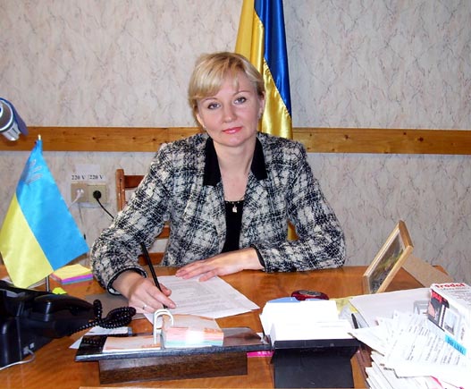 Директор интерната Екатерина Павловна Шарикова
Фото http://www.deti.zp.ua